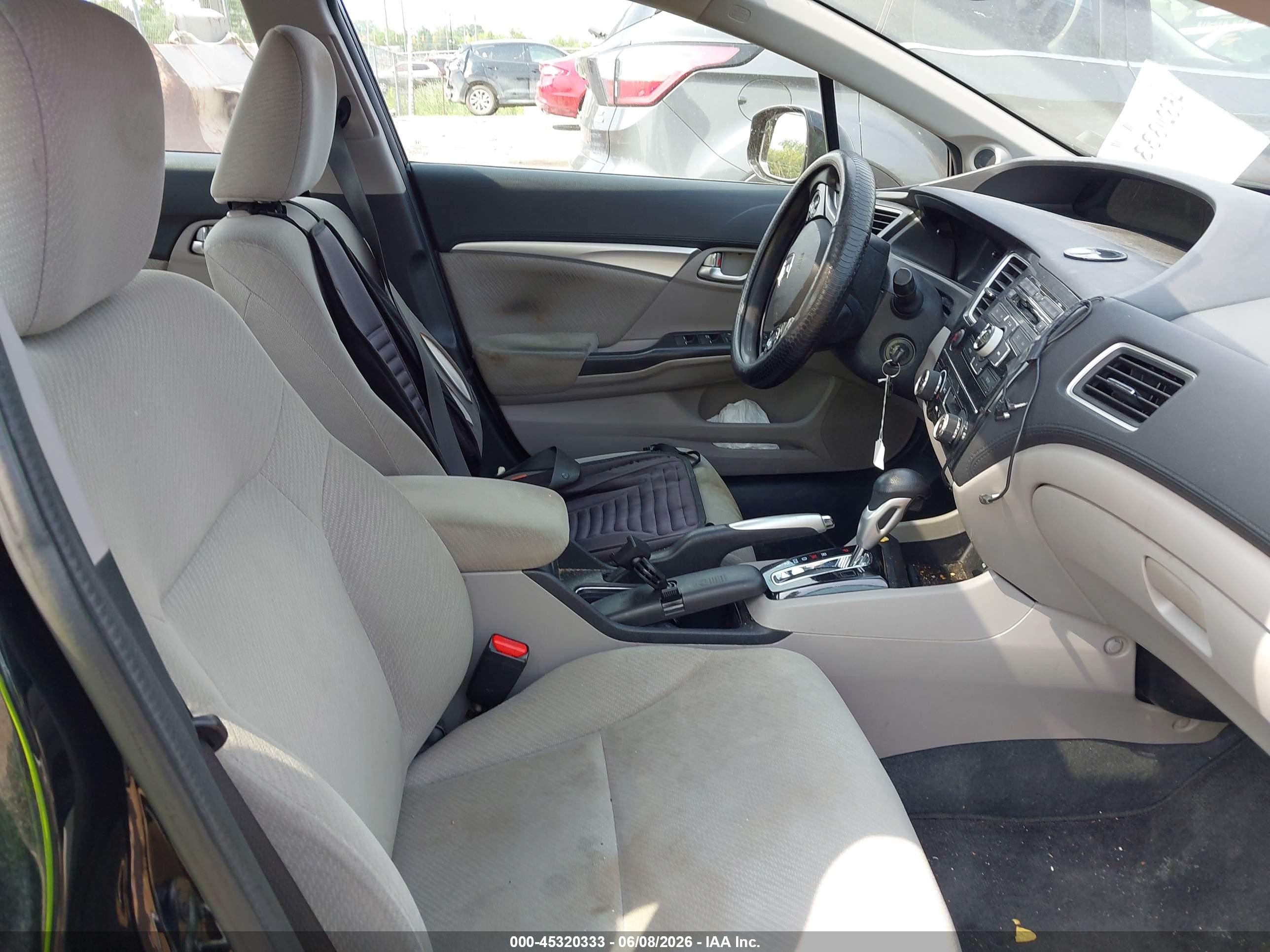 2013 Honda Civic Ex Black vin: 19XFB2F83DE008703