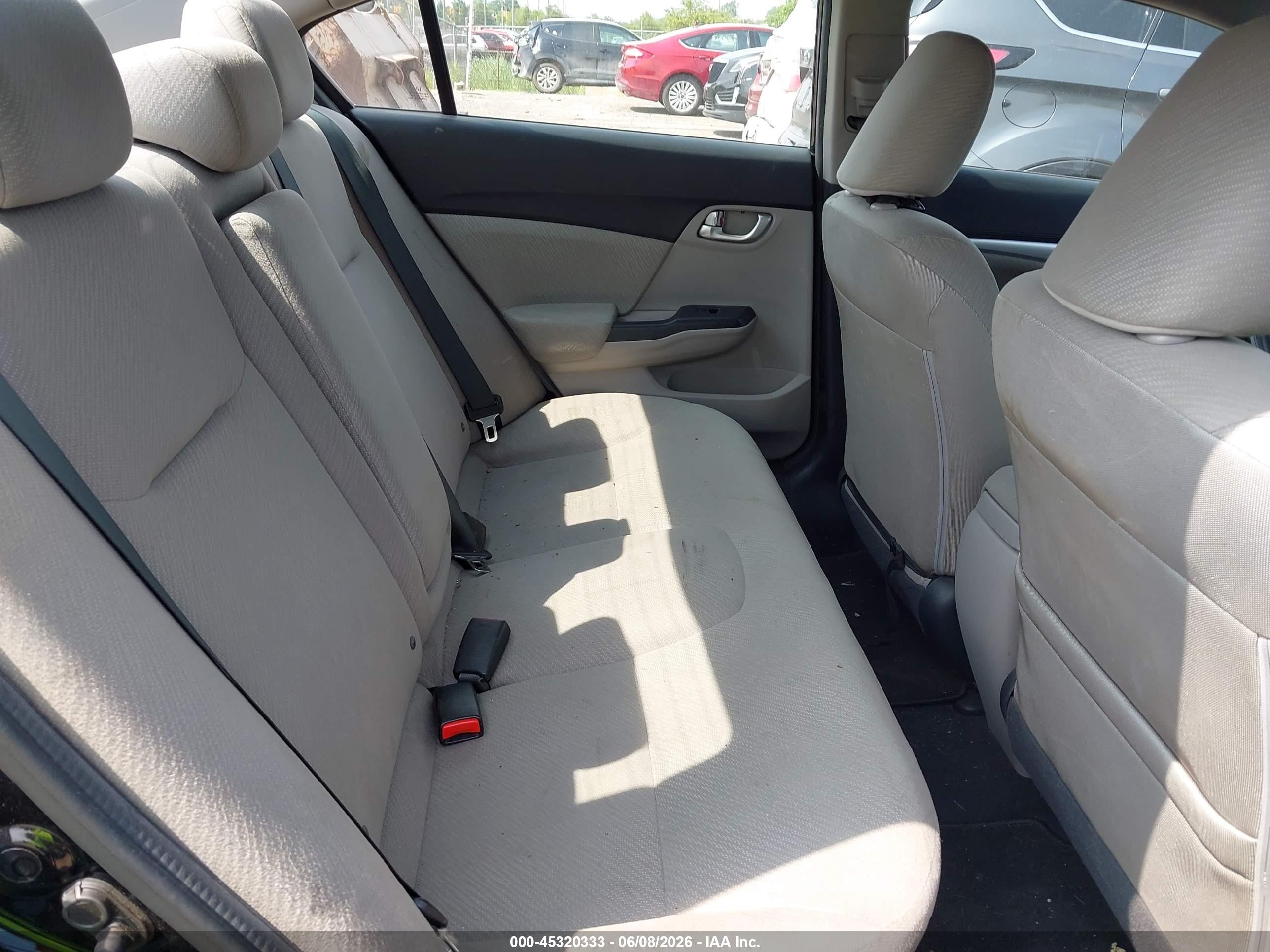 2013 Honda Civic Ex Black vin: 19XFB2F83DE008703