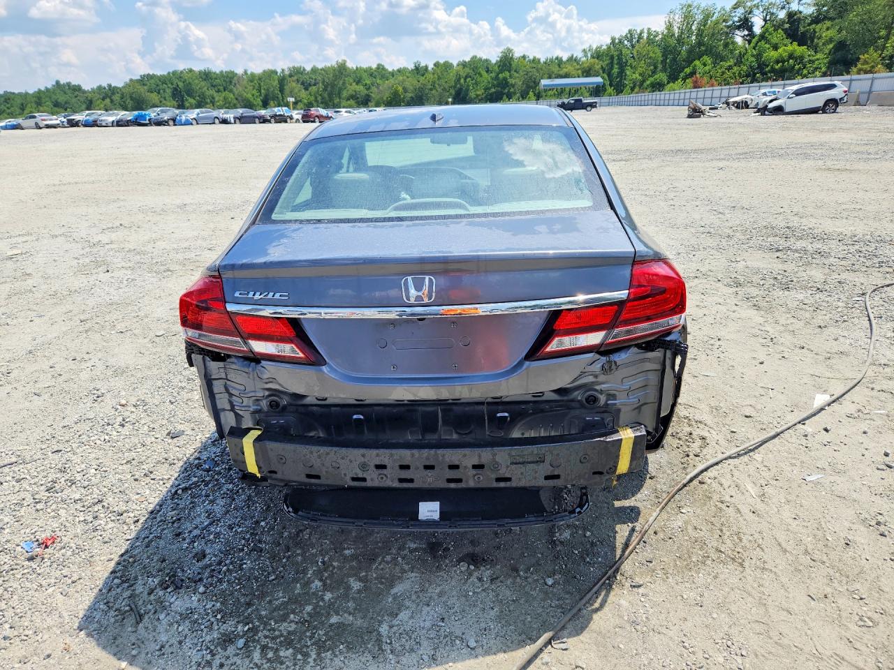 2013 Honda Civic Ex Silver vin: 19XFB2F83DE013139