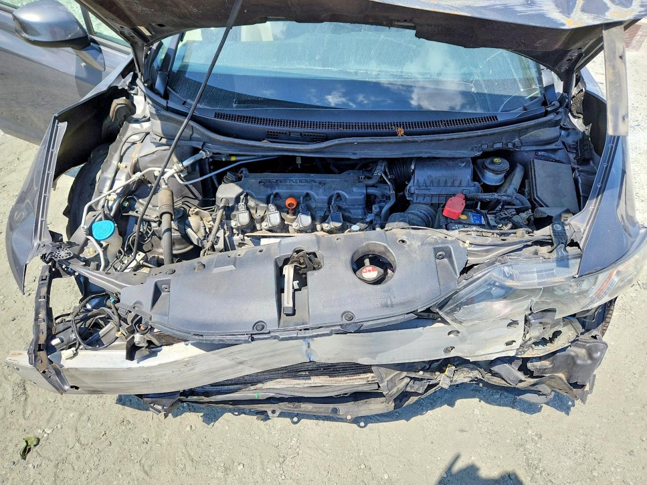 2013 Honda Civic Ex Silver vin: 19XFB2F83DE013139