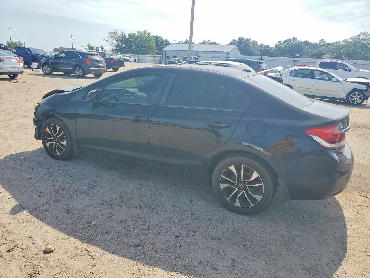 2013 Honda Civic Ex Черный vin: 19XFB2F83DE020334