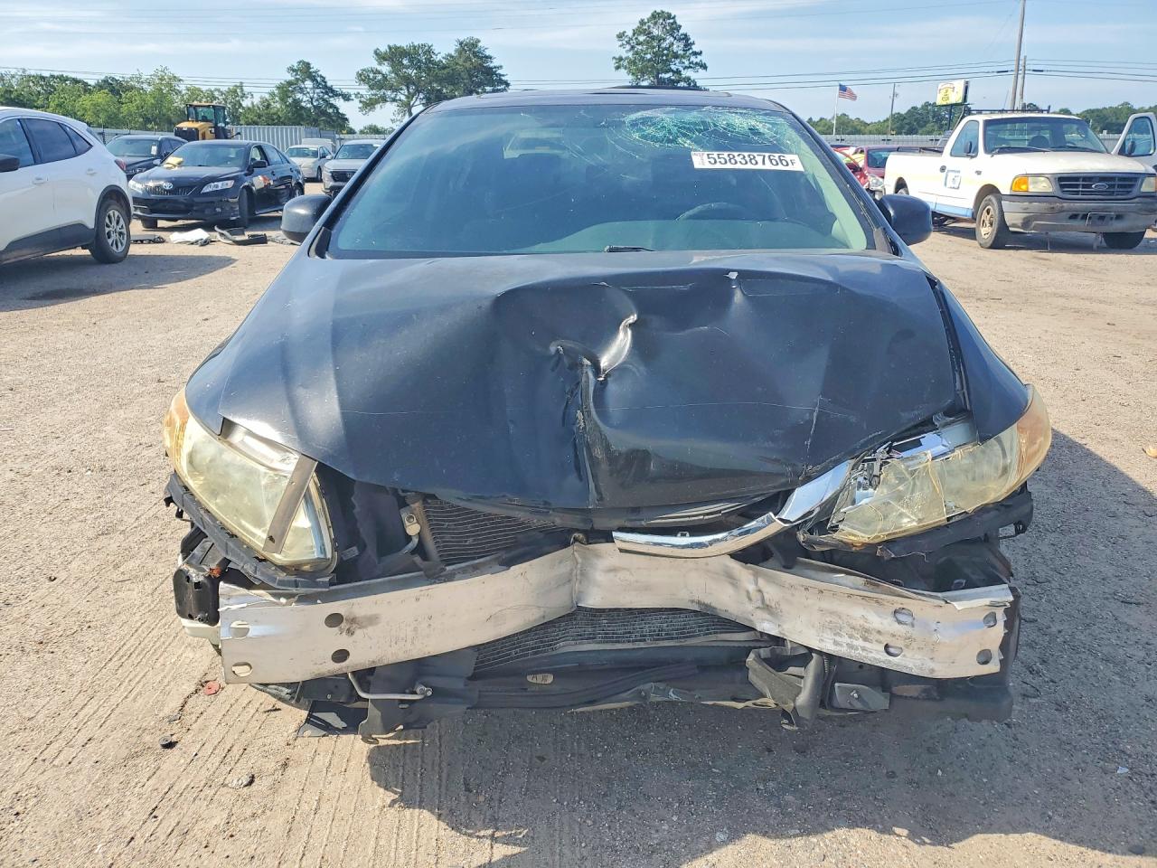 2013 Honda Civic Ex Черный vin: 19XFB2F83DE020334