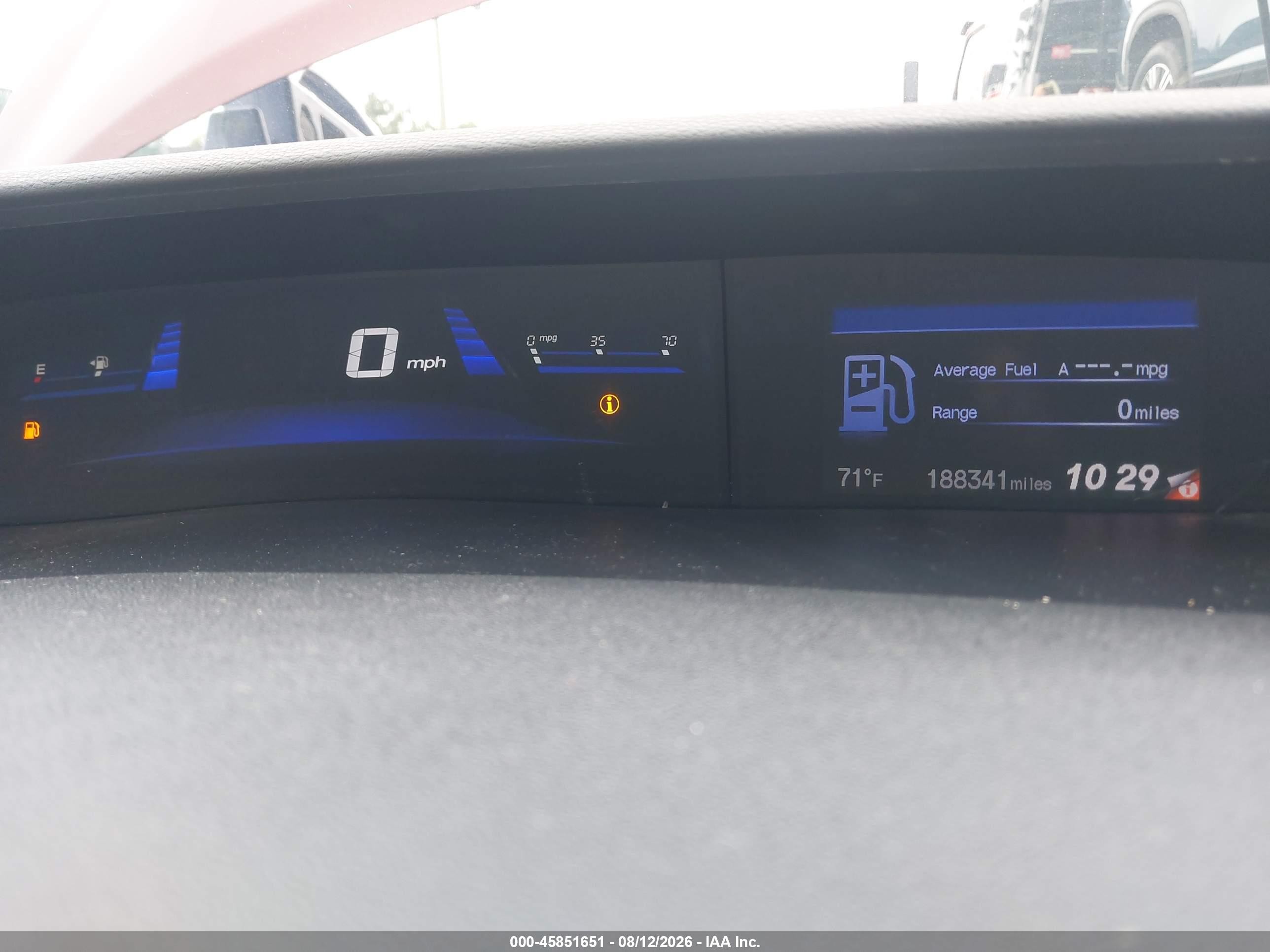 2013 Honda Civic Ex Burgundy vin: 19XFB2F83DE022729