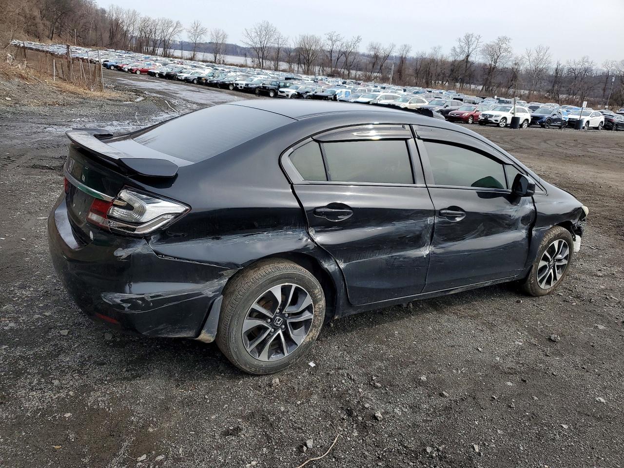 2013 Honda Civic Ex Black vin: 19XFB2F83DE022780