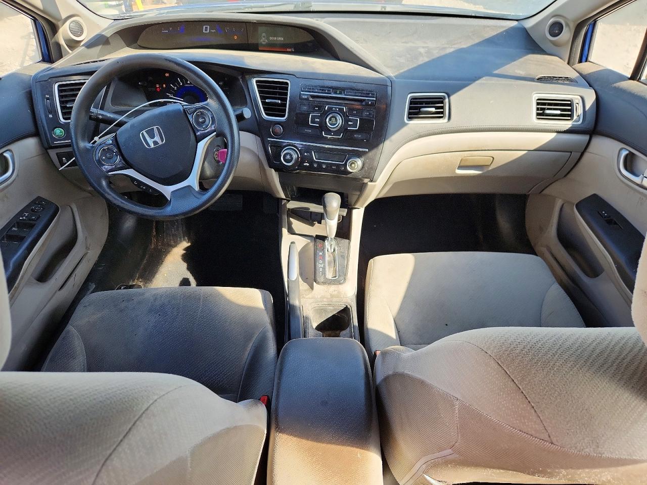 2013 Honda Civic Ex Синий vin: 19XFB2F83DE023573
