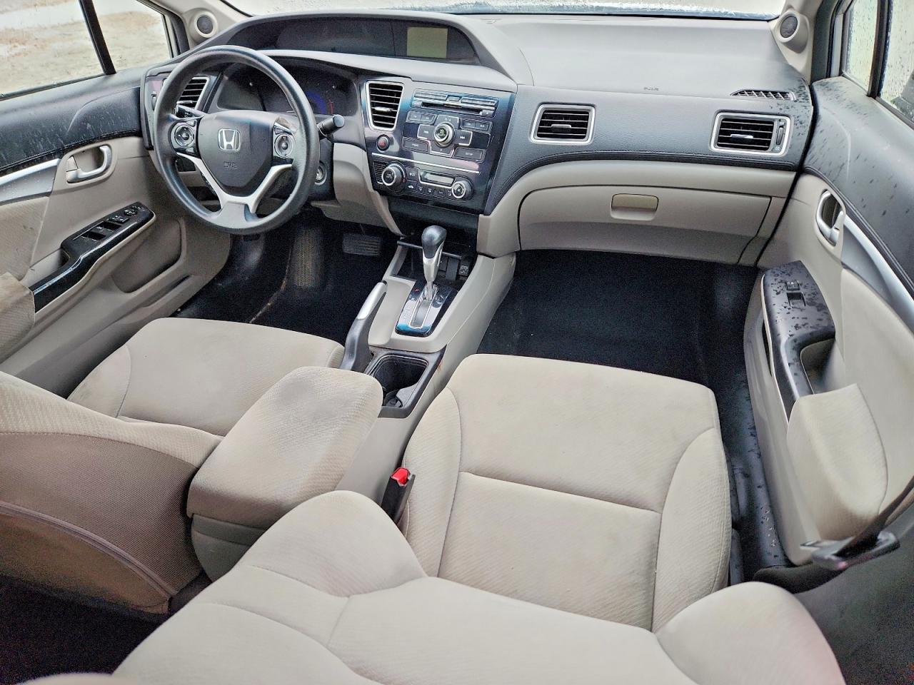 2013 Honda Civic Ex Silver vin: 19XFB2F83DE046500