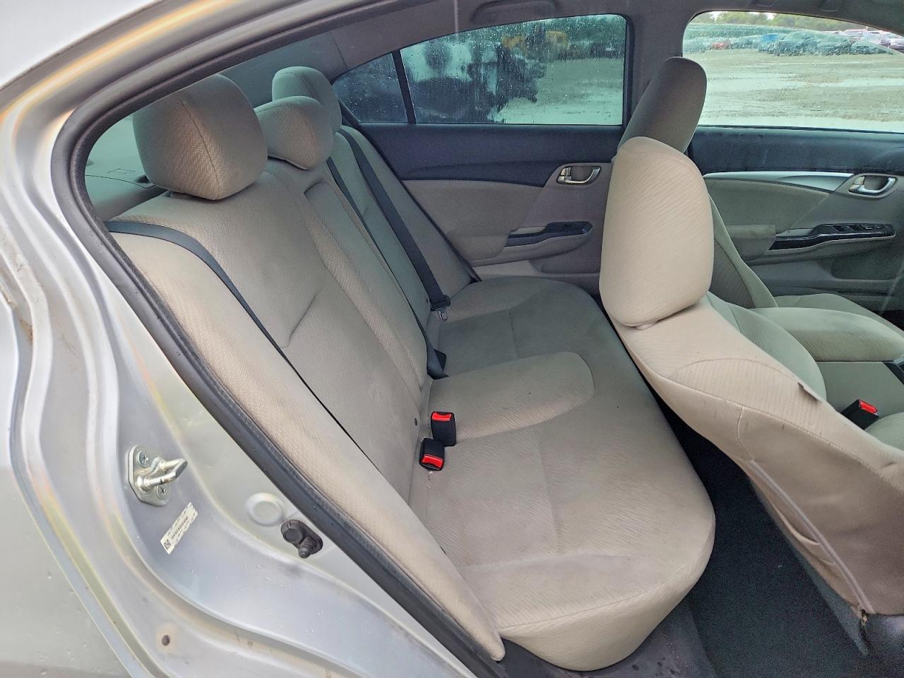 2013 Honda Civic Ex Silver vin: 19XFB2F83DE046500