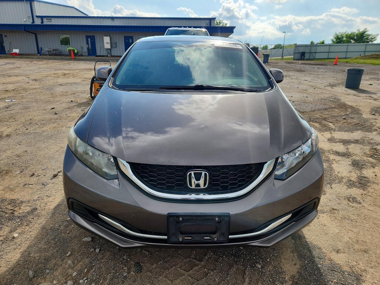 2013 Honda Civic Ex Gray vin: 19XFB2F83DE050451