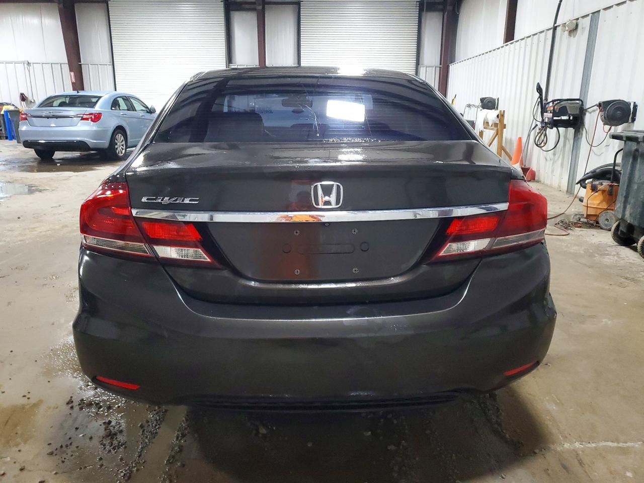 2013 Honda Civic Ex Brown vin: 19XFB2F83DE052202