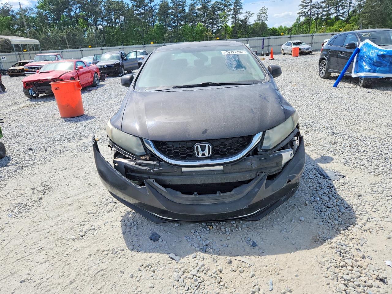 2013 Honda Civic Ex Black vin: 19XFB2F83DE241903