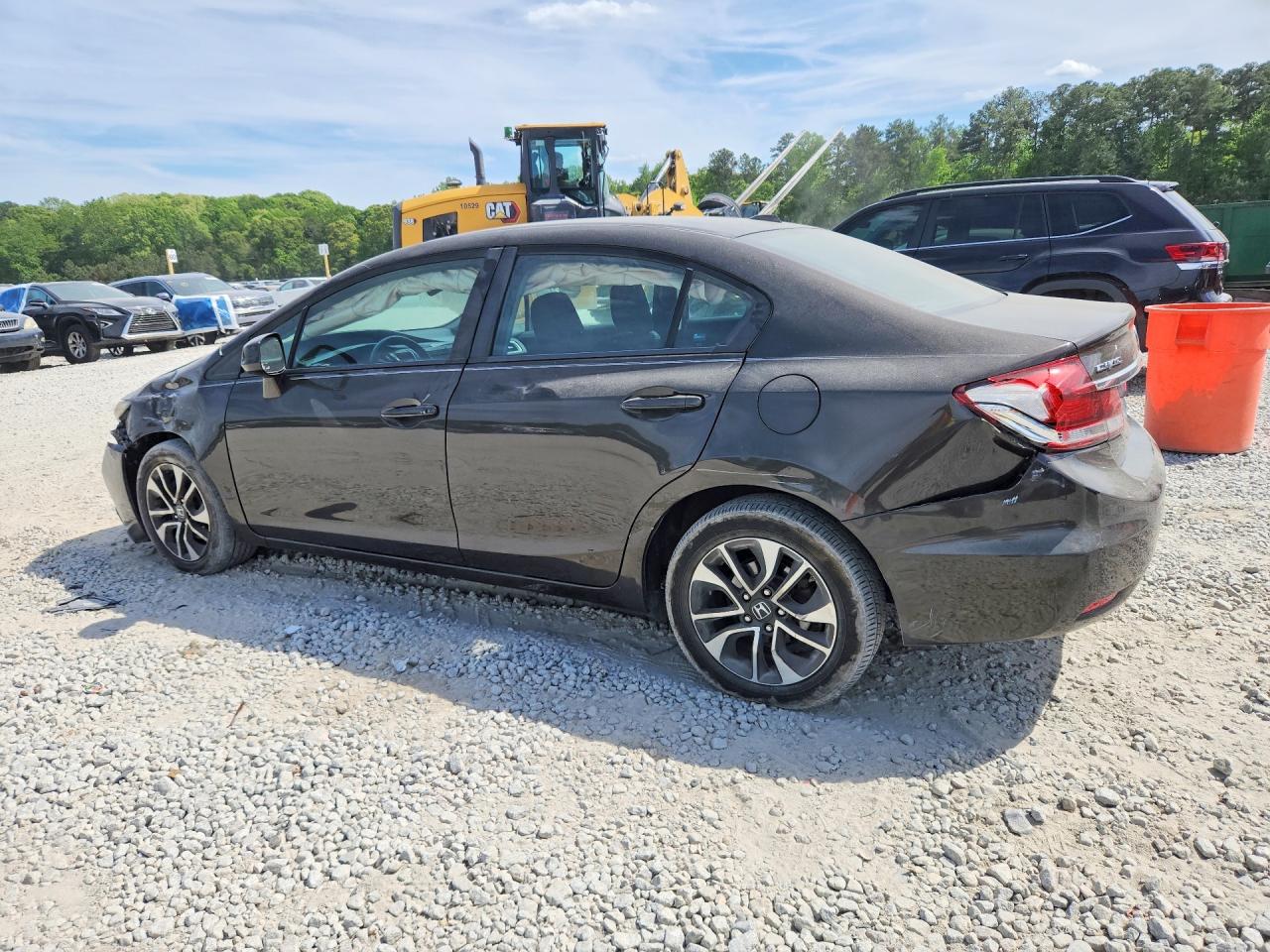 2013 Honda Civic Ex Black vin: 19XFB2F83DE241903
