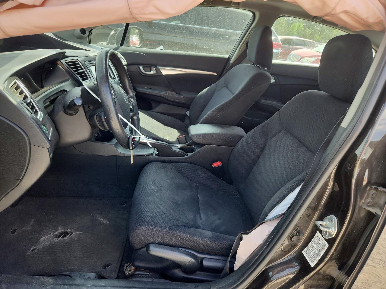 2013 Honda Civic Ex Black vin: 19XFB2F83DE241903