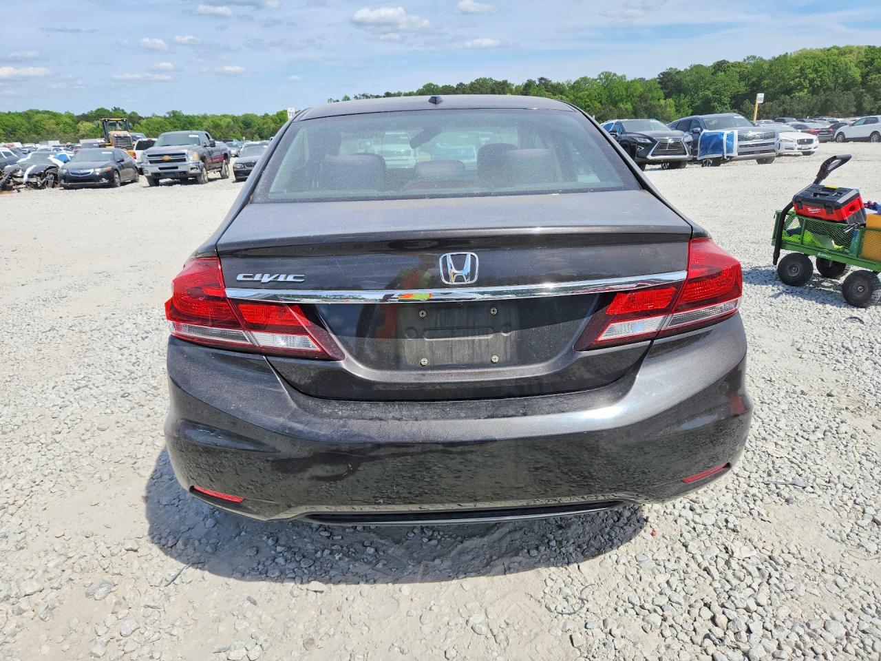 2013 Honda Civic Ex Black vin: 19XFB2F83DE241903