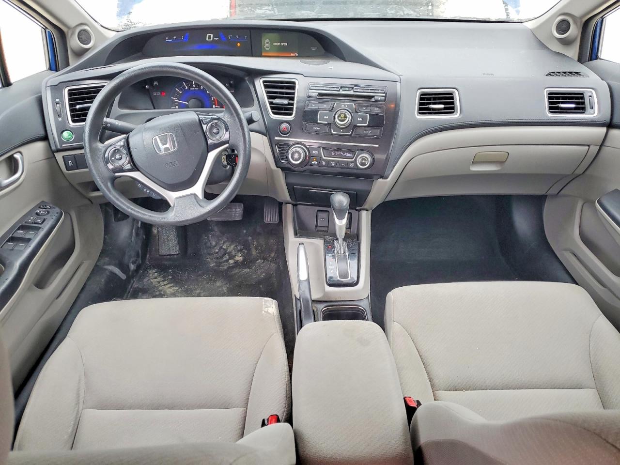 2013 Honda Civic Ex Blue vin: 19XFB2F83DE254232
