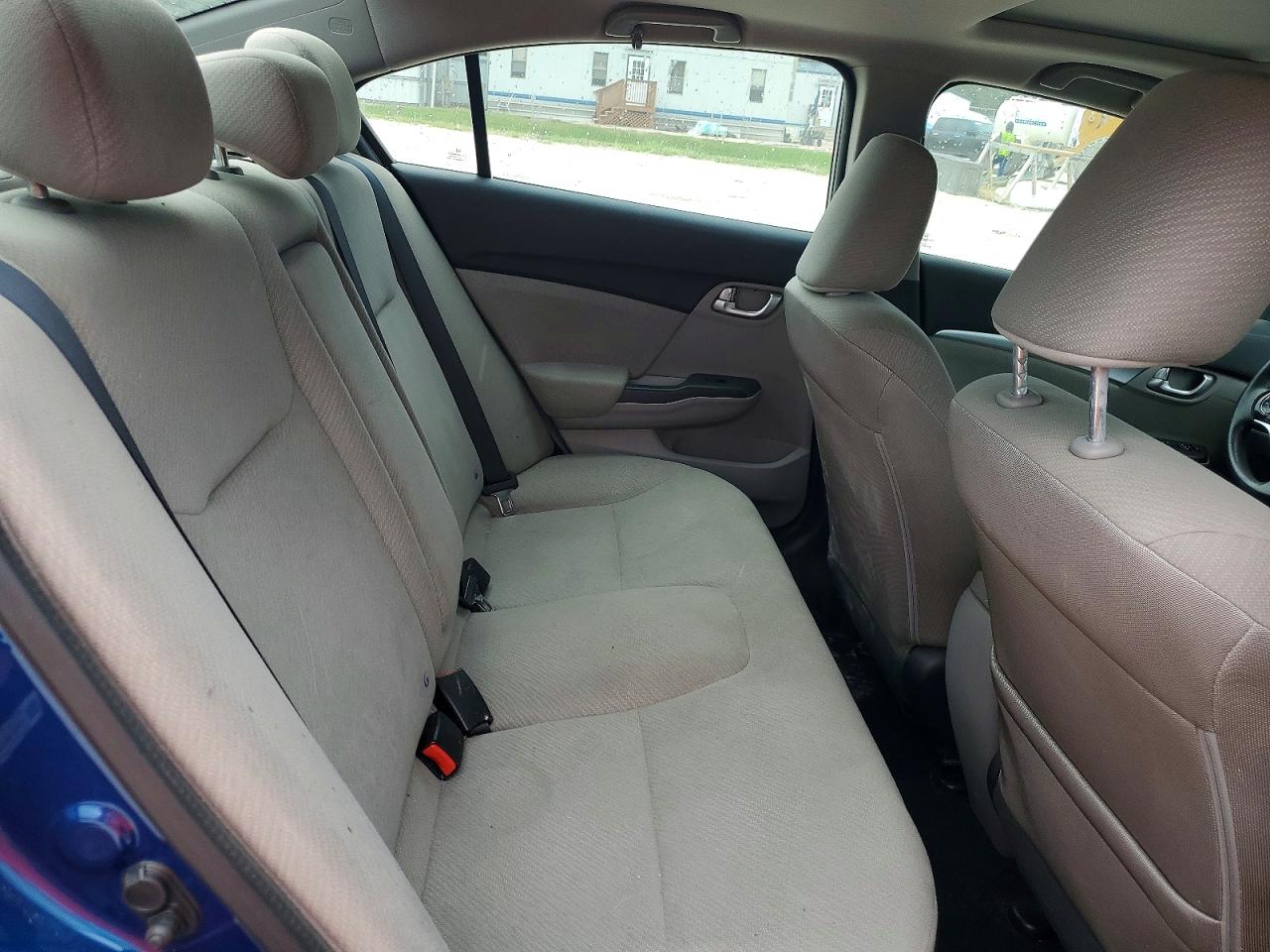 2013 Honda Civic Ex Blue vin: 19XFB2F83DE254232