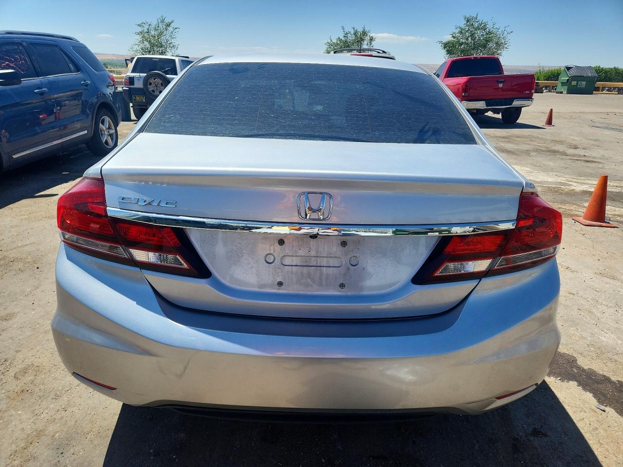 2014 Honda Civic Ex Silver vin: 19XFB2F83EE006922