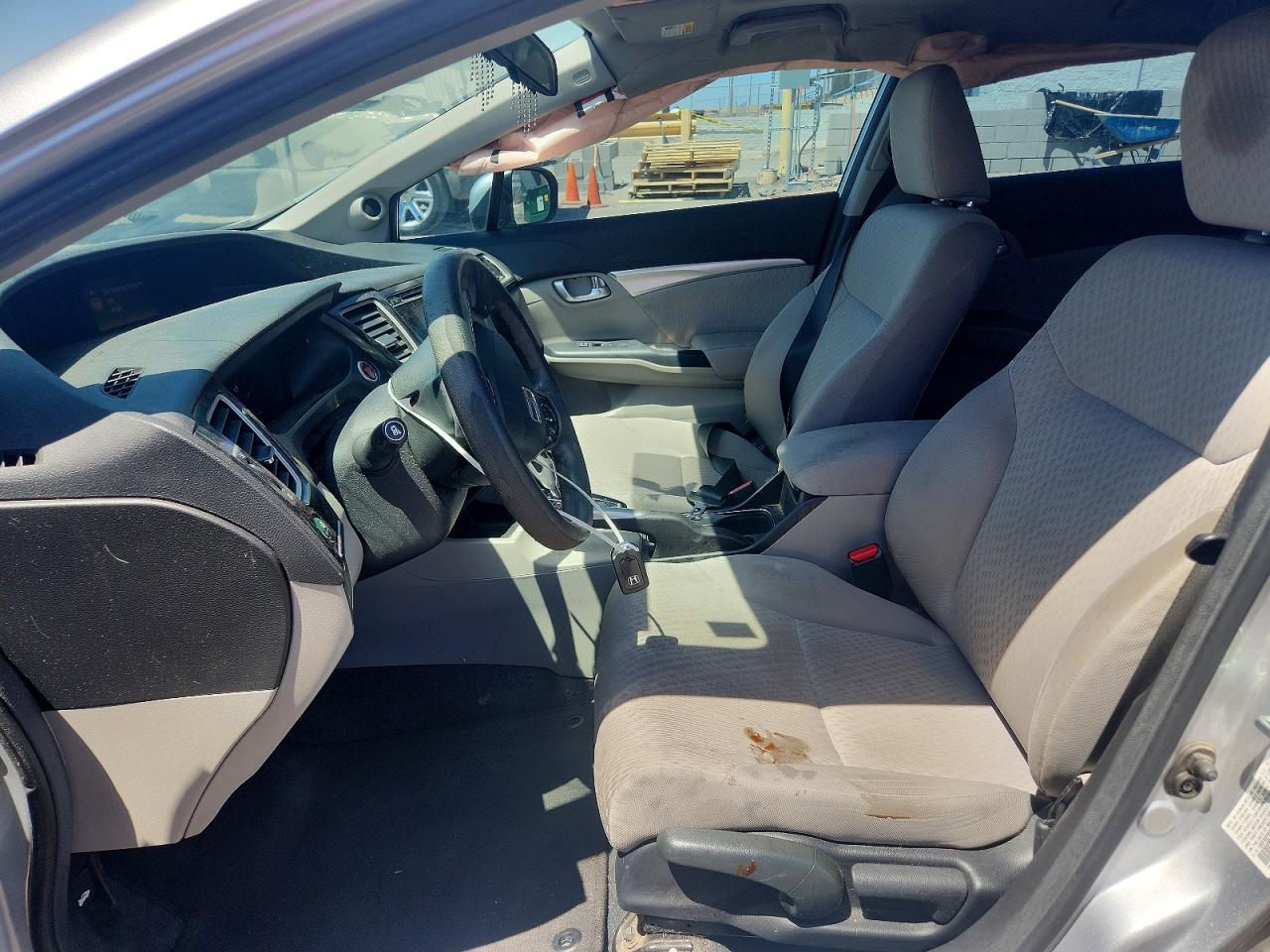 2014 Honda Civic Ex Silver vin: 19XFB2F83EE006922