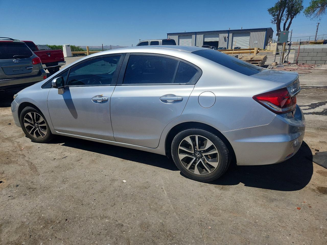 2014 Honda Civic Ex Silver vin: 19XFB2F83EE006922