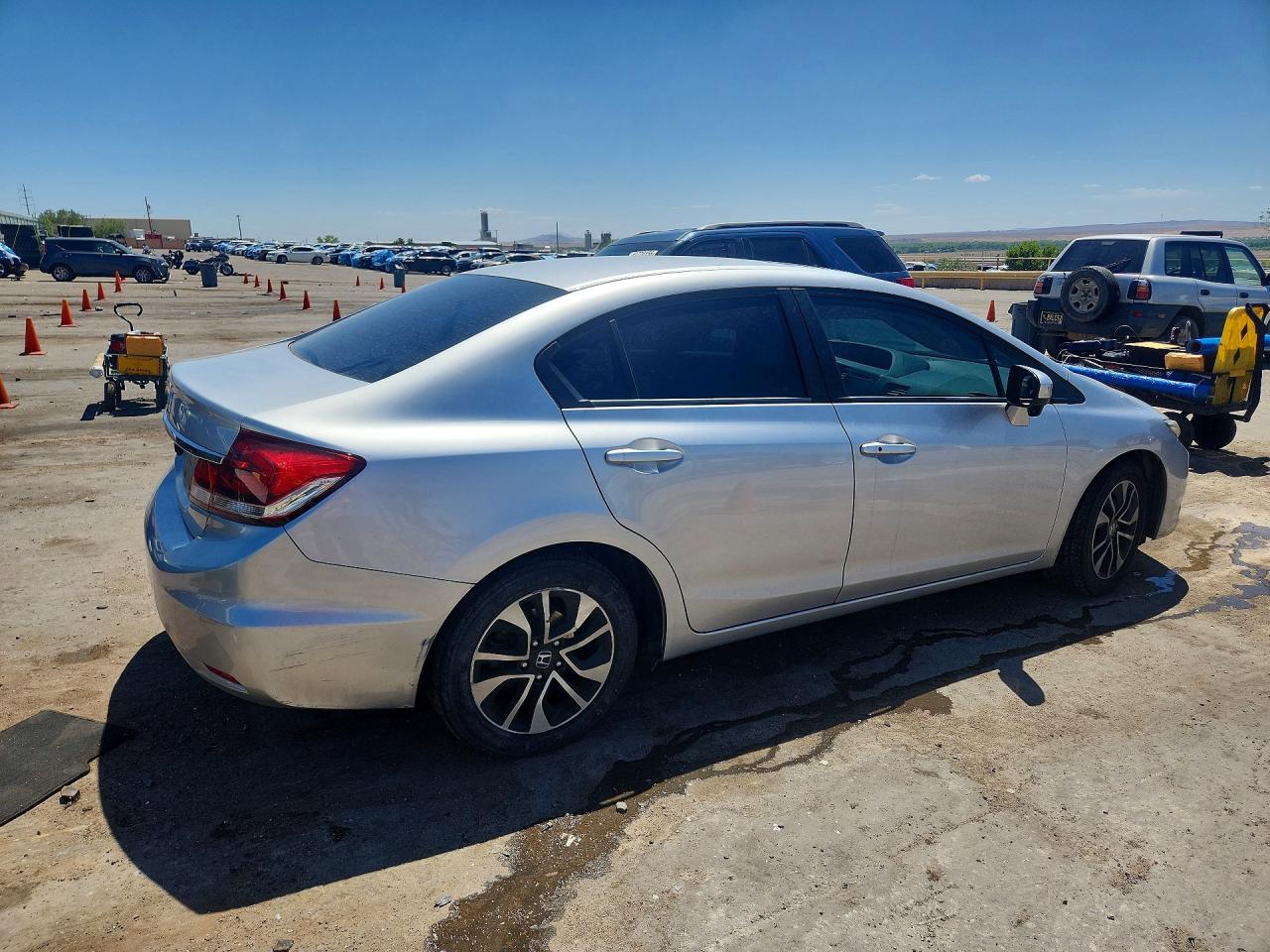 2014 Honda Civic Ex Silver vin: 19XFB2F83EE006922