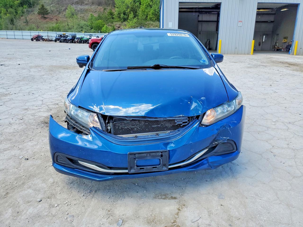 2014 Honda Civic Ex Blue vin: 19XFB2F83EE006936