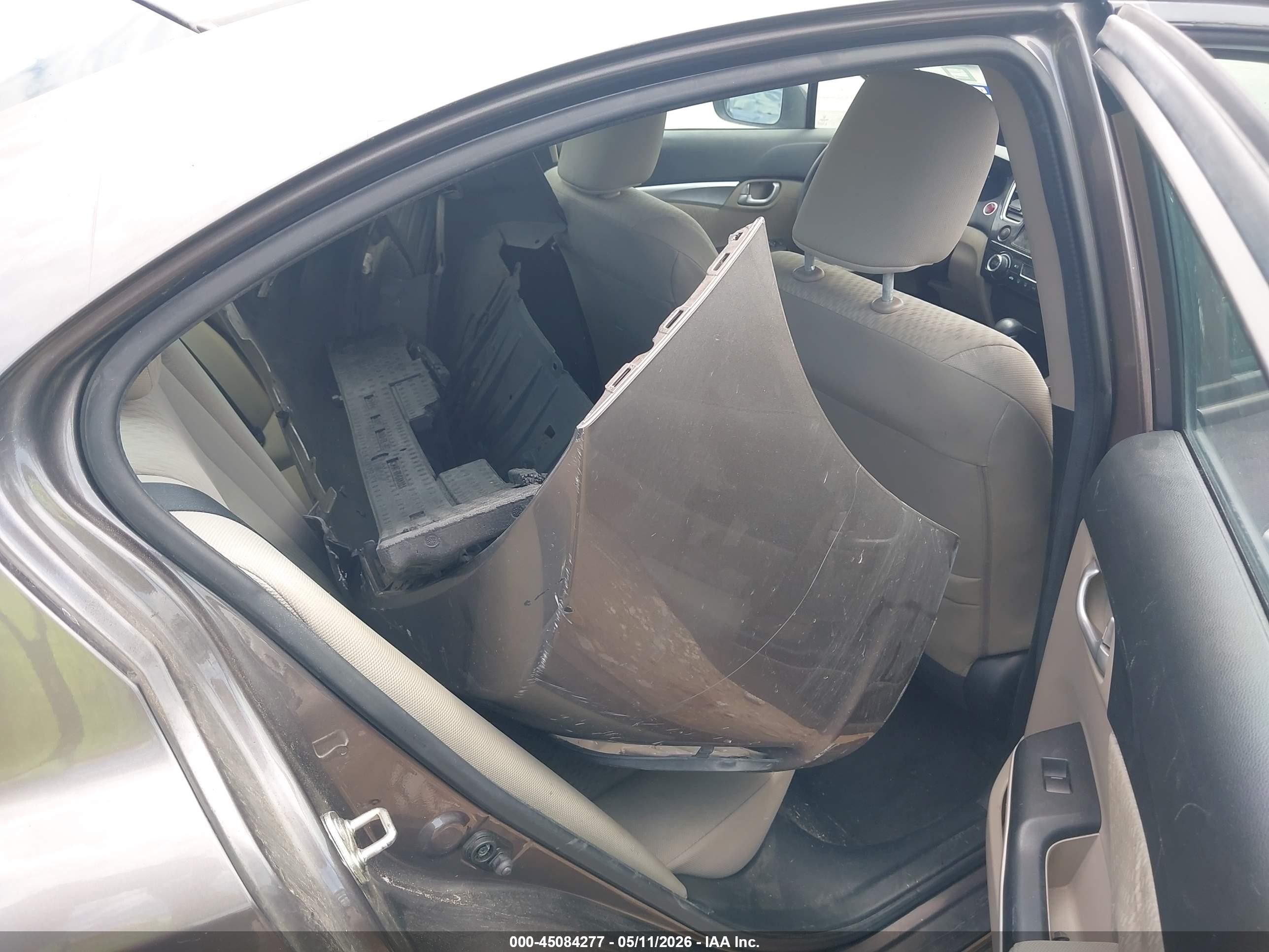 2014 Honda Civic Ex Dark Brown vin: 19XFB2F83EE061077