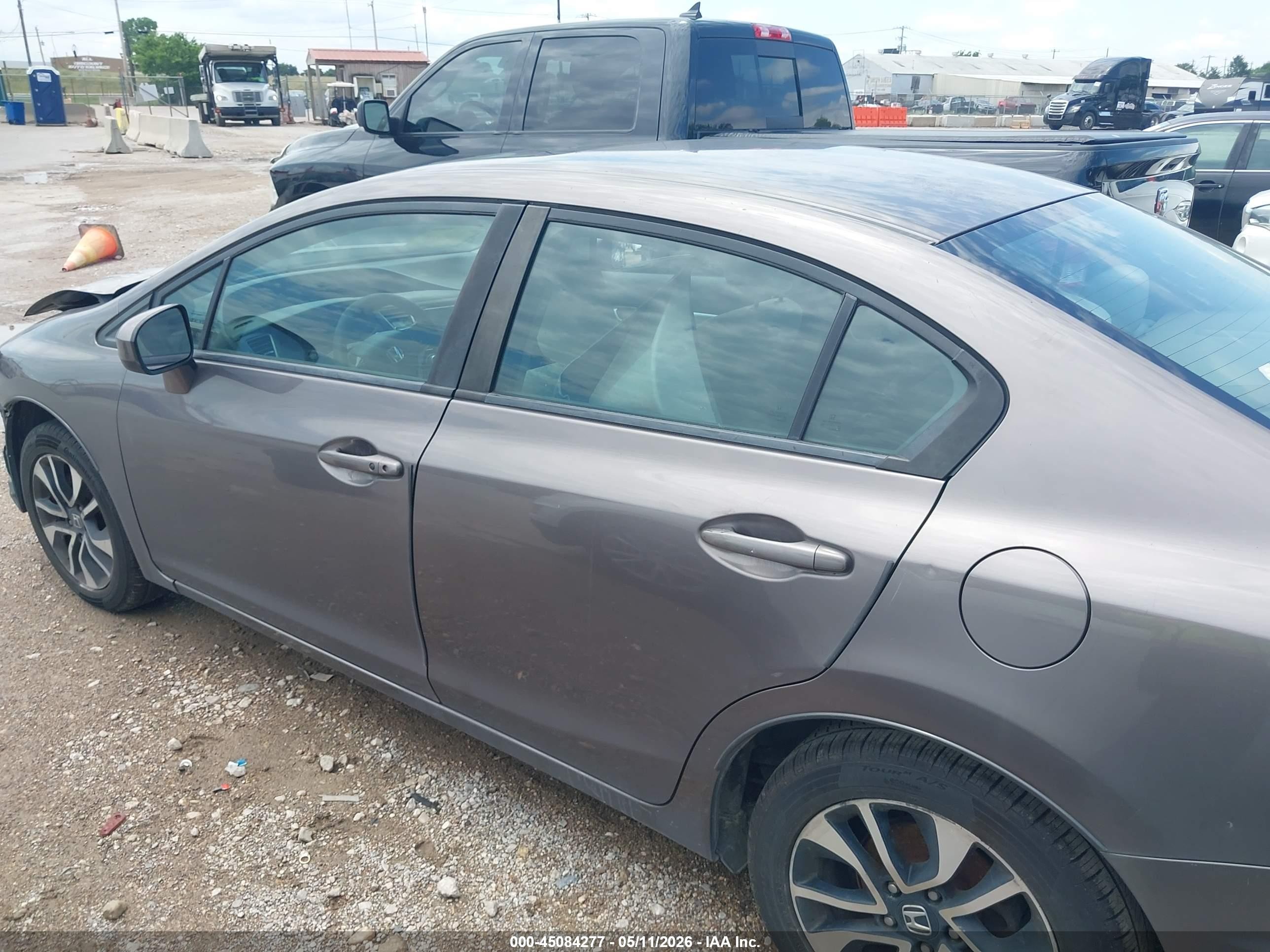 2014 Honda Civic Ex Dark Brown vin: 19XFB2F83EE061077