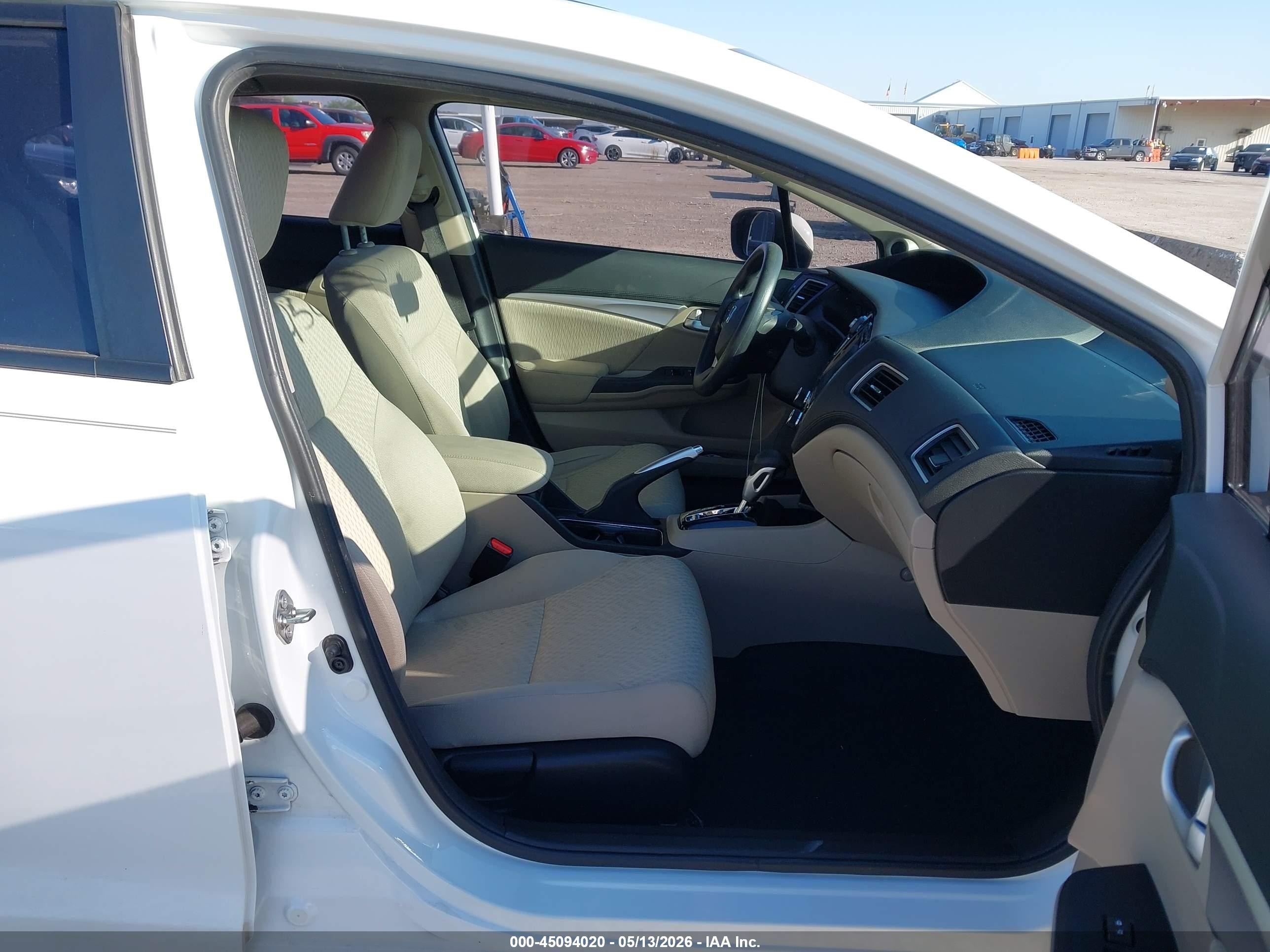 2014 Honda Civic Ex White vin: 19XFB2F83EE063301