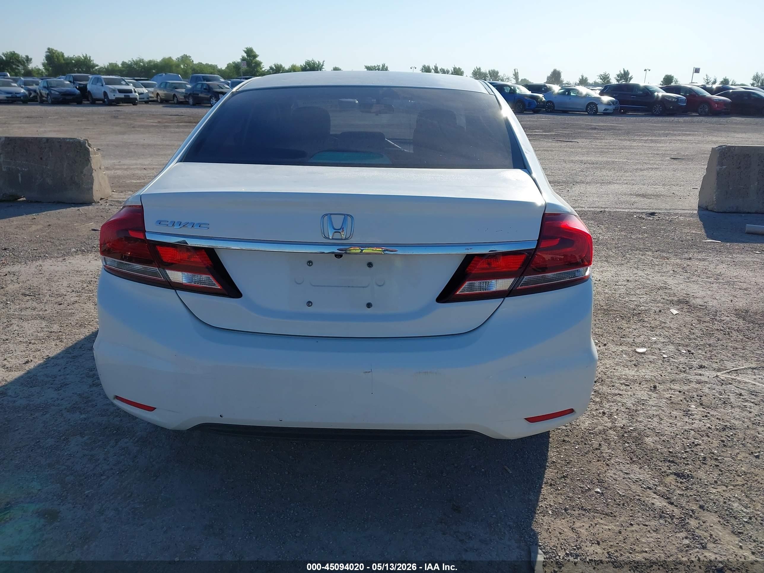 2014 Honda Civic Ex White vin: 19XFB2F83EE063301