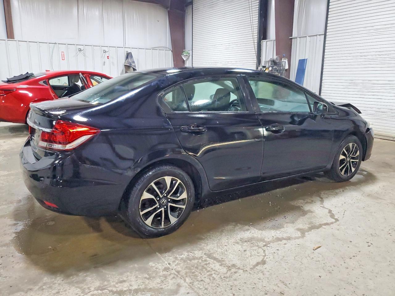 2014 Honda Civic Ex Black vin: 19XFB2F83EE207753