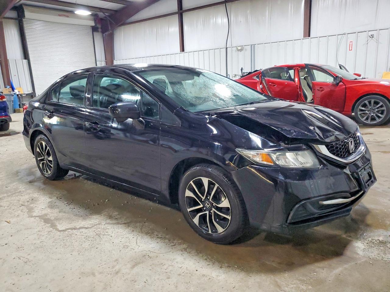 2014 Honda Civic Ex Black vin: 19XFB2F83EE207753