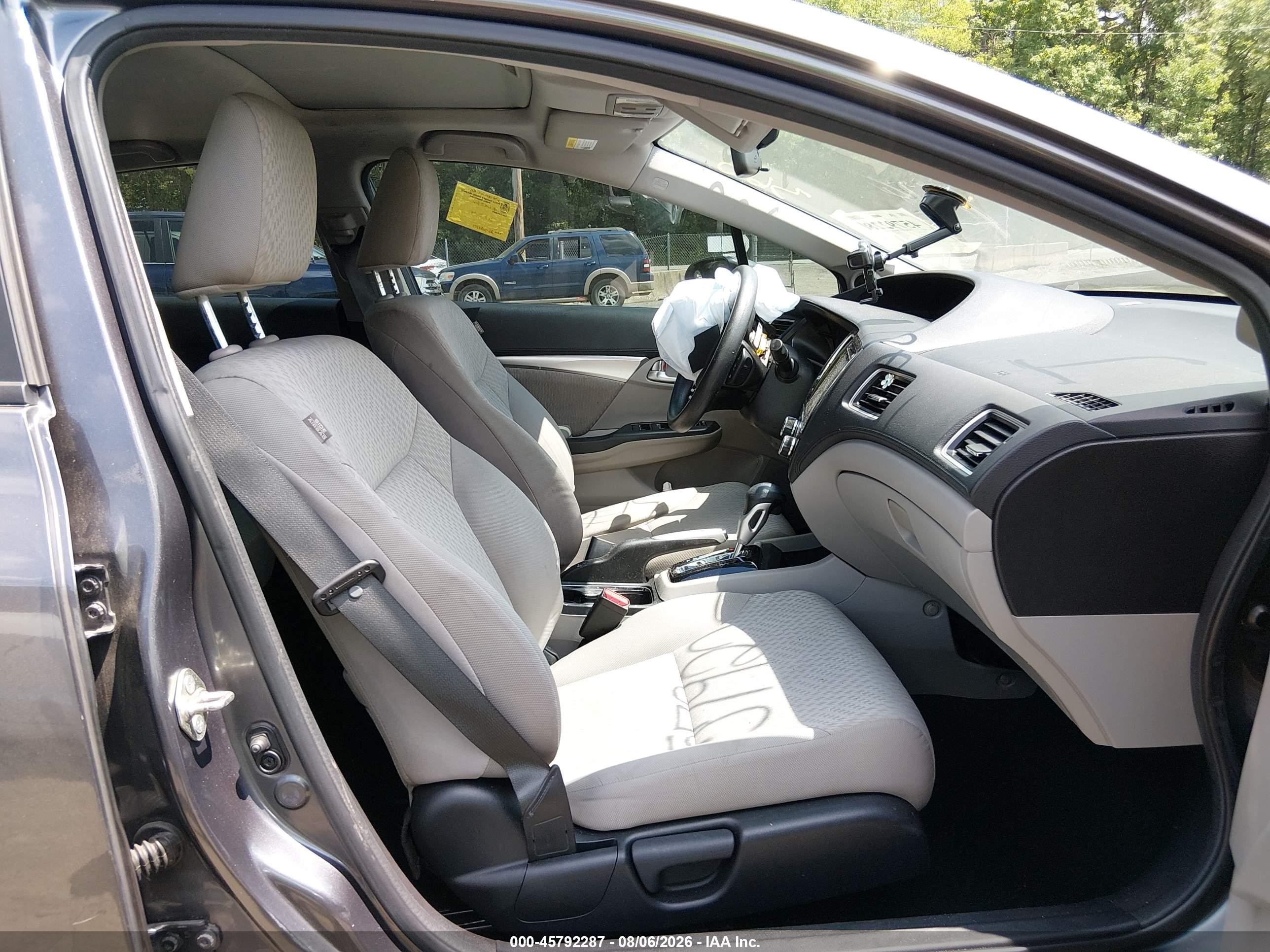 2014 Honda Civic Ex Gray vin: 19XFB2F83EE218574