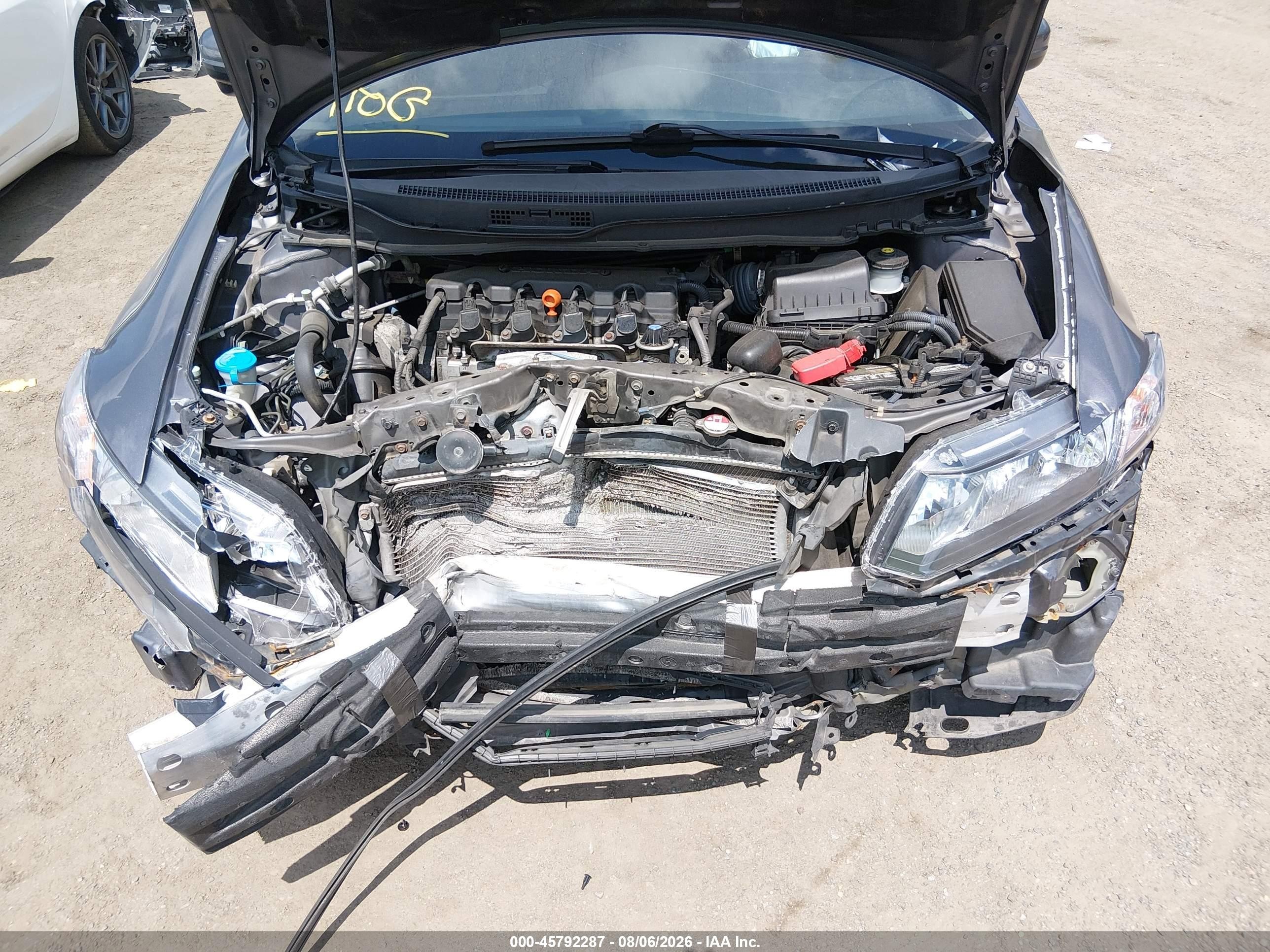 2014 Honda Civic Ex Gray vin: 19XFB2F83EE218574