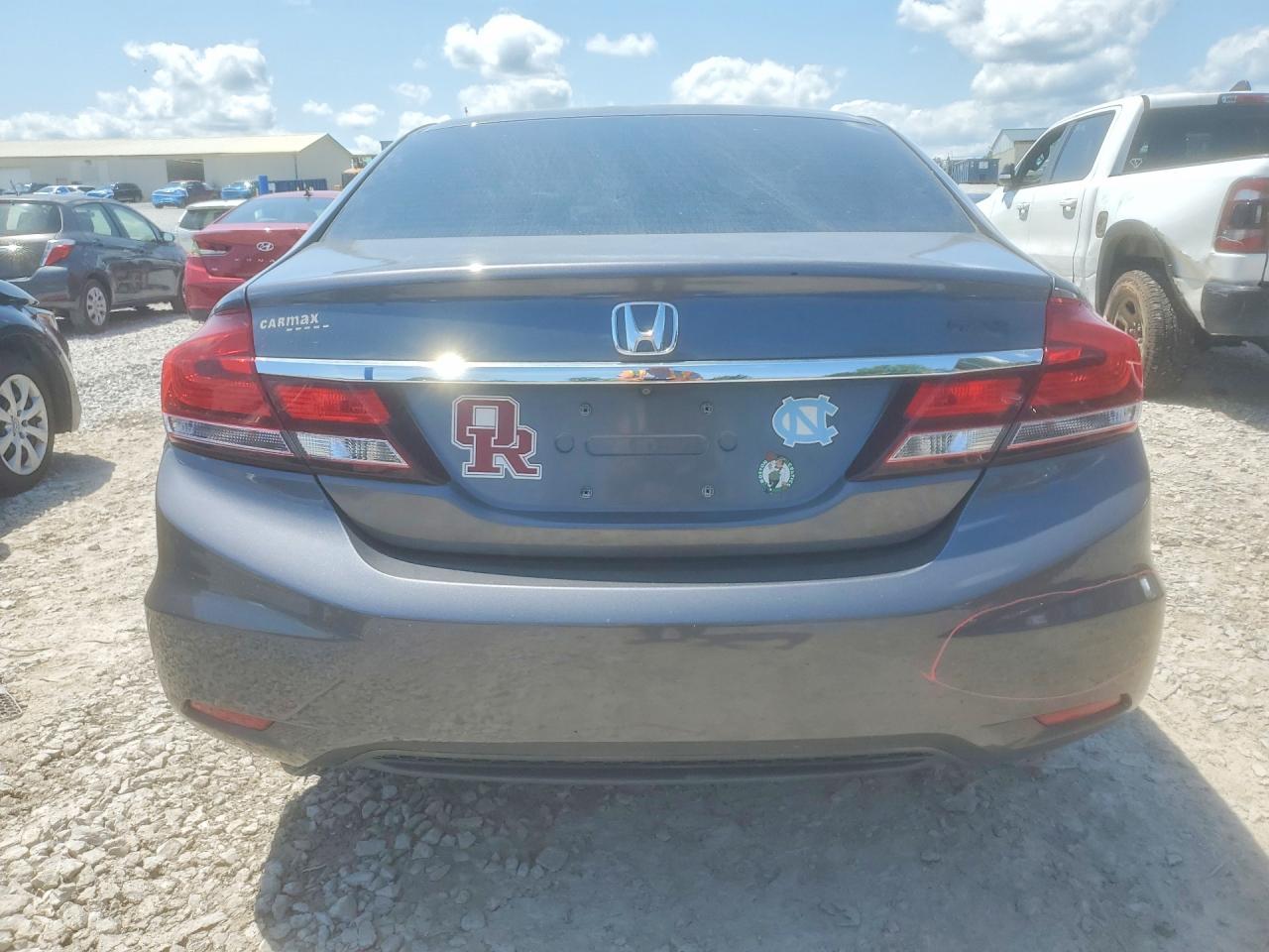2014 Honda Civic Ex Gray vin: 19XFB2F83EE238730