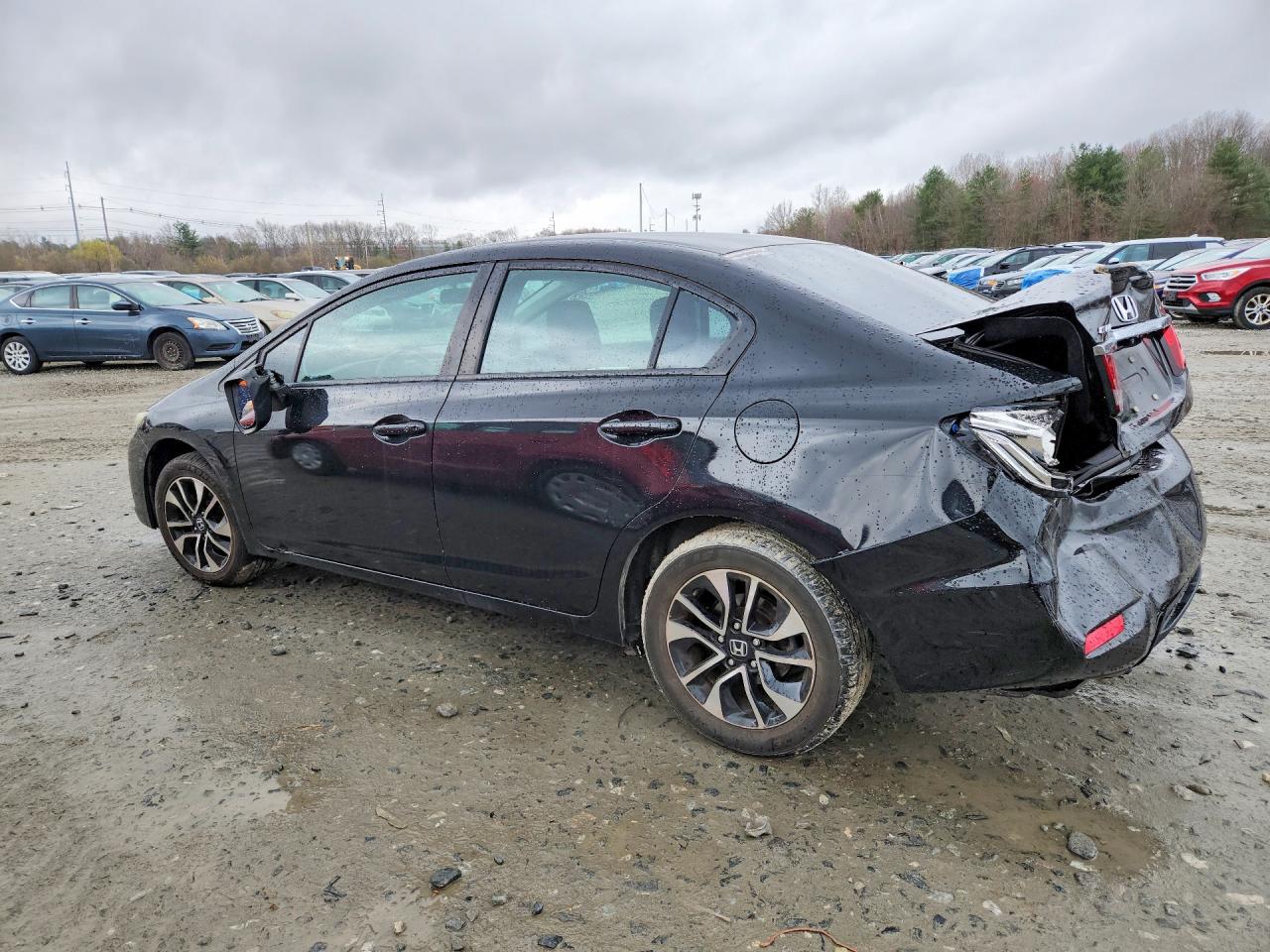 2014 Honda Civic Ex Black vin: 19XFB2F83EE248559