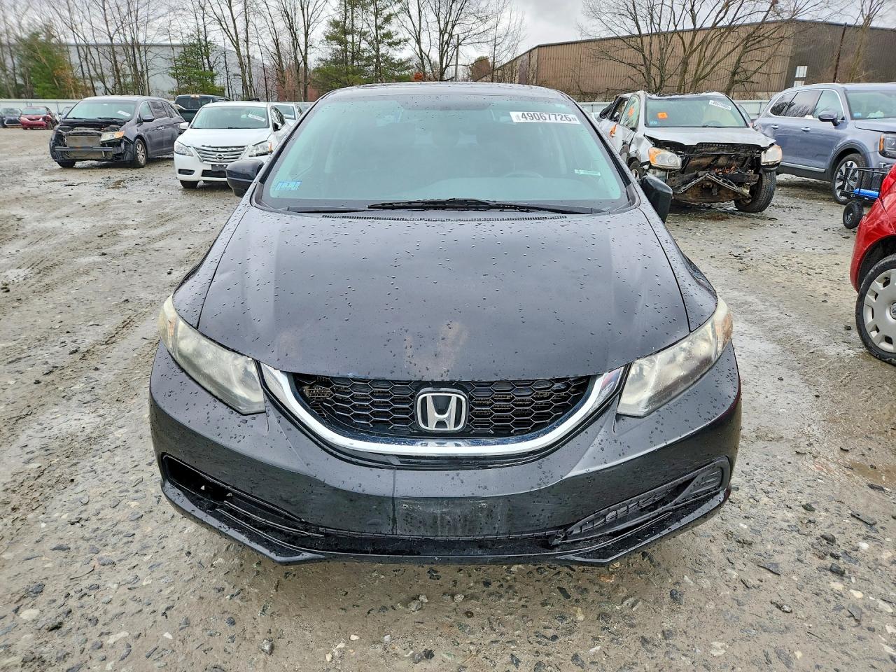 2014 Honda Civic Ex Black vin: 19XFB2F83EE248559