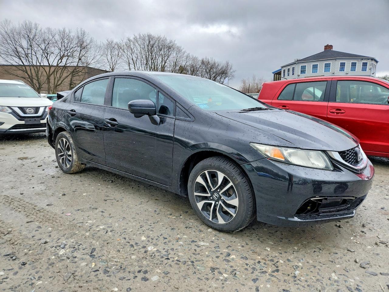 2014 Honda Civic Ex Black vin: 19XFB2F83EE248559
