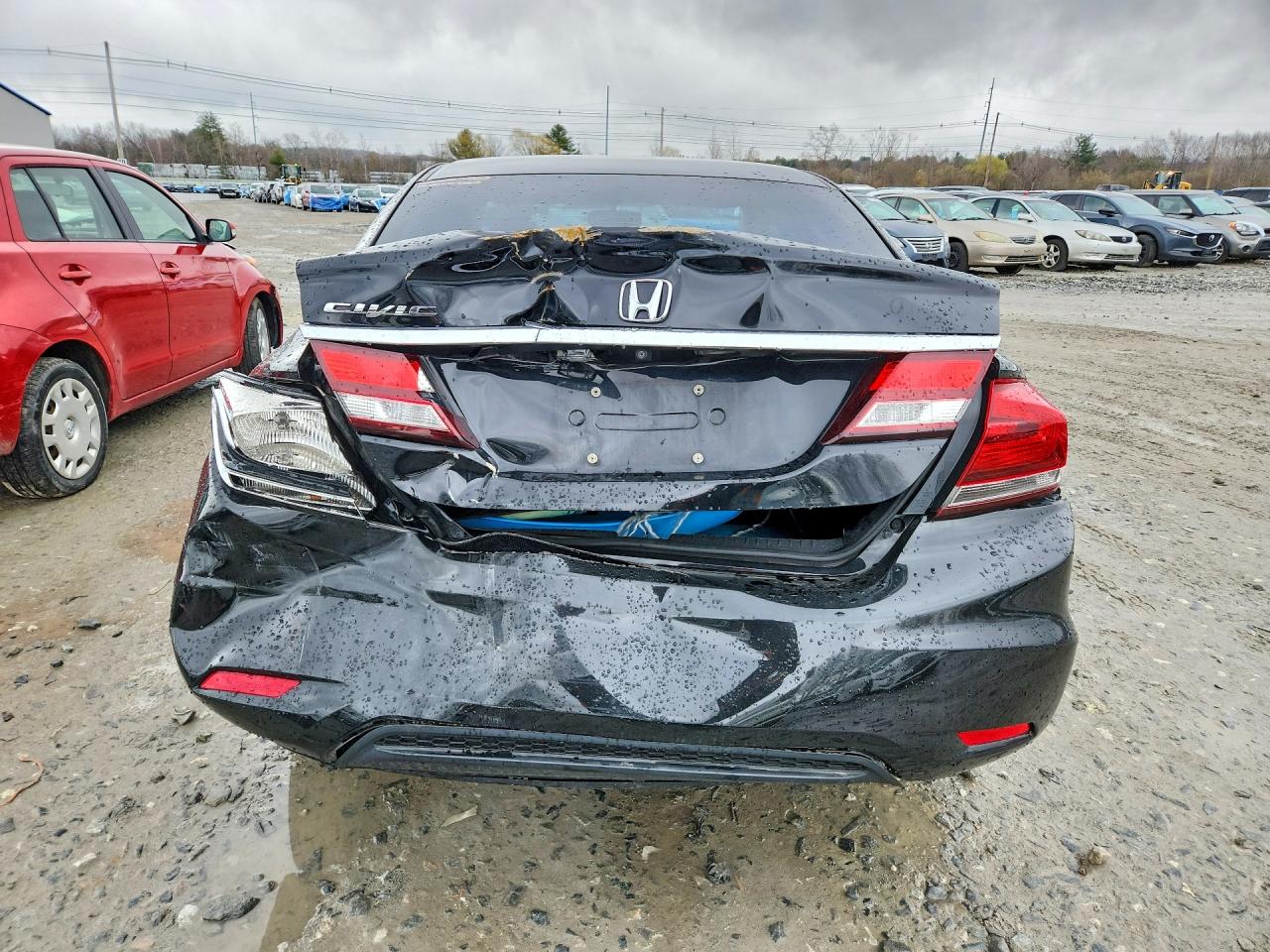 2014 Honda Civic Ex Black vin: 19XFB2F83EE248559
