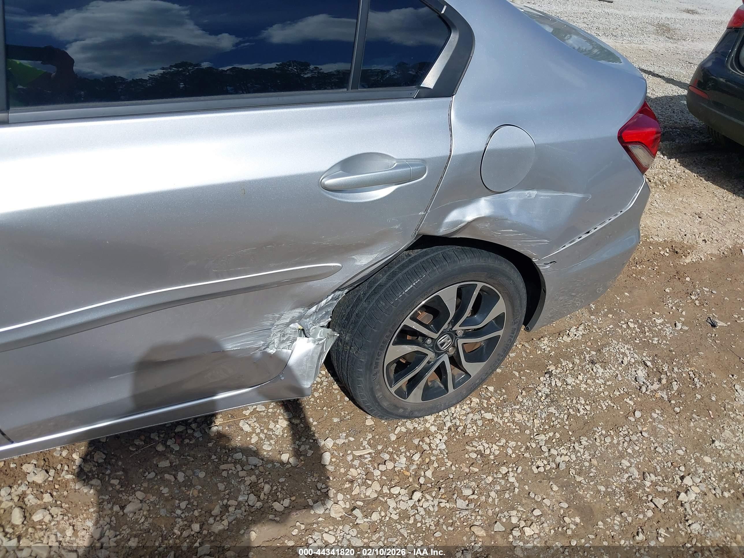 2014 Honda Civic Ex Silver vin: 19XFB2F83EE271730