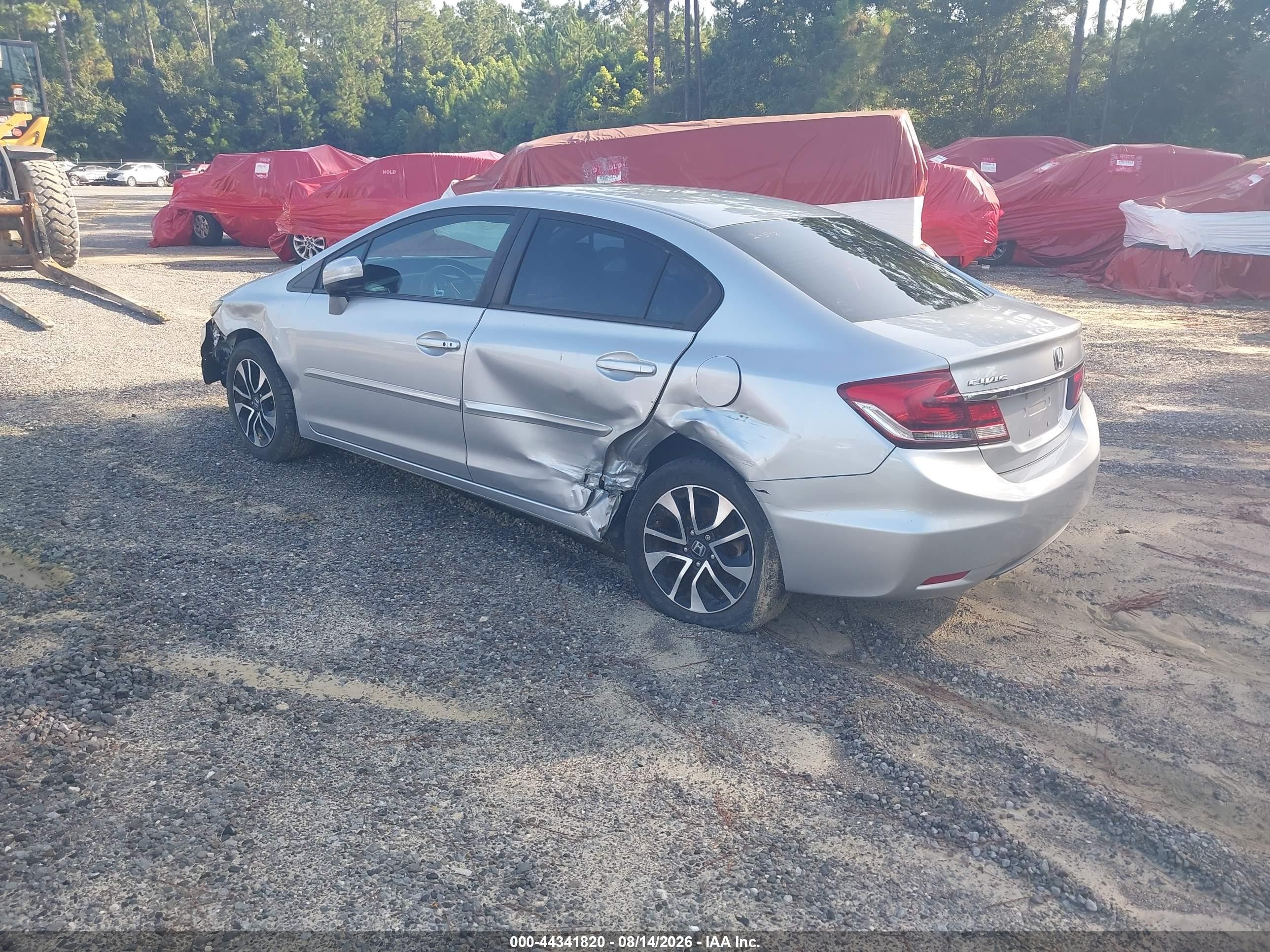 2014 Honda Civic Ex Silver vin: 19XFB2F83EE271730