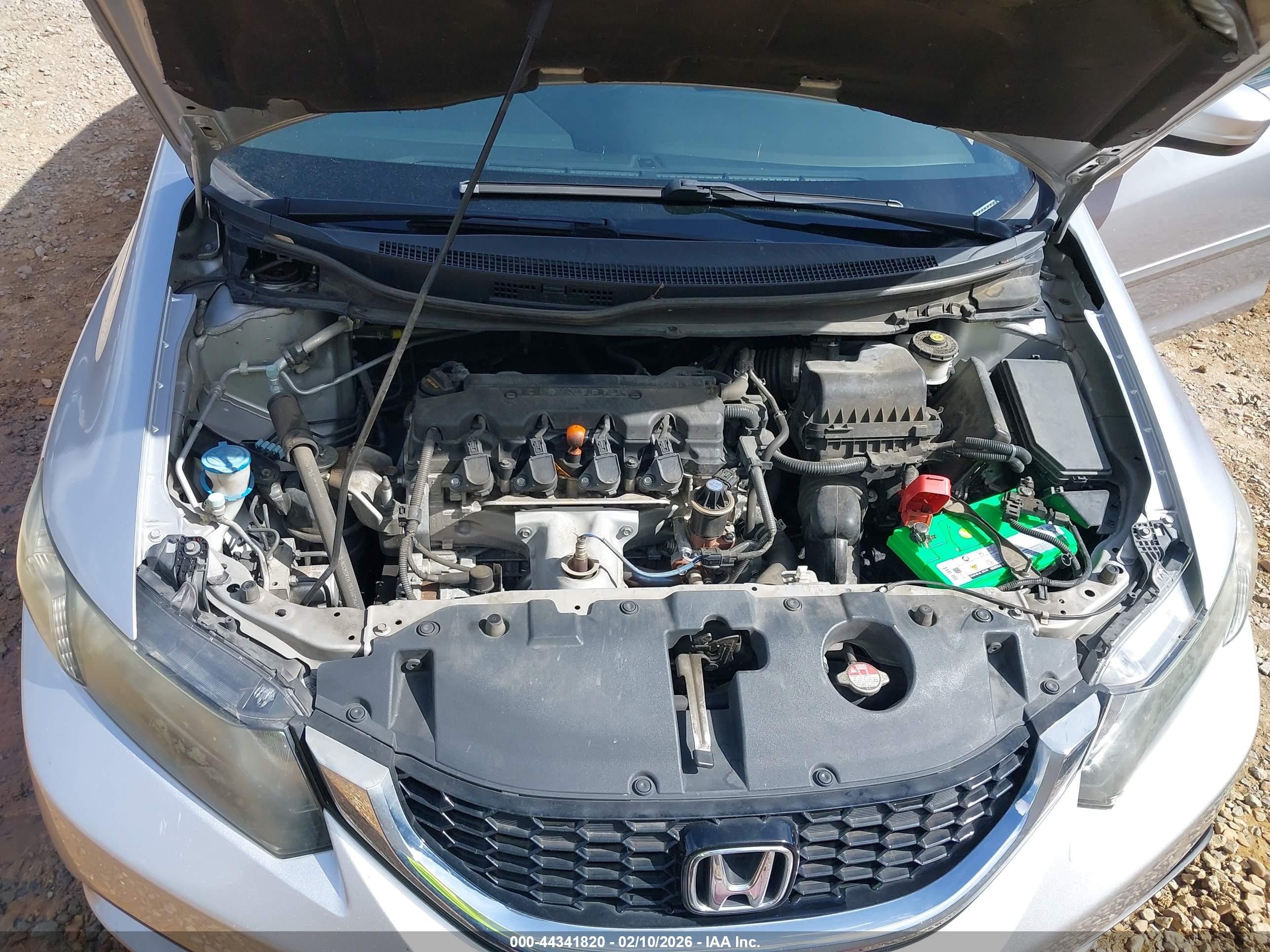 2014 Honda Civic Ex Silver vin: 19XFB2F83EE271730