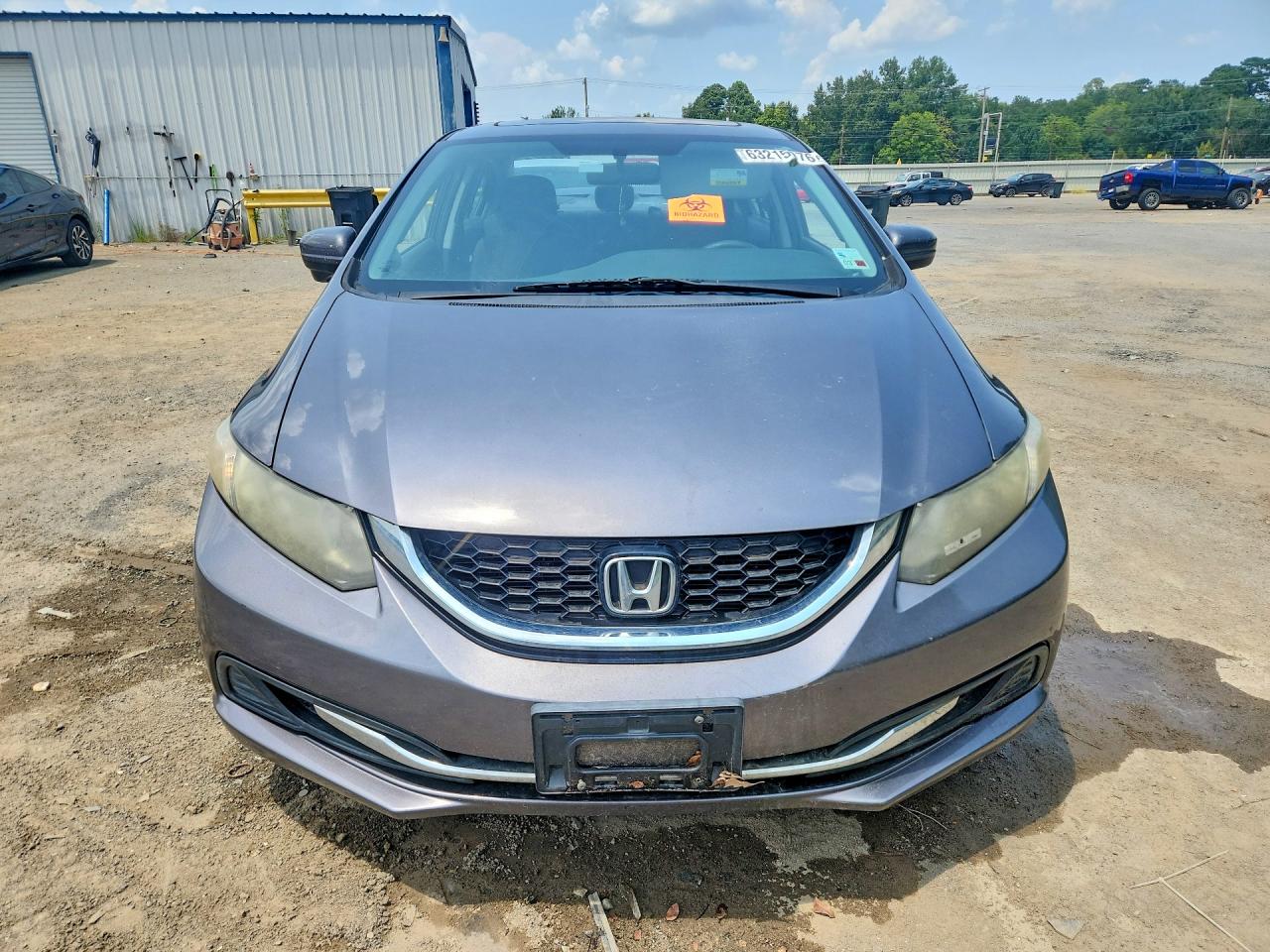 2015 Honda Civic Ex Gray vin: 19XFB2F83FE003679