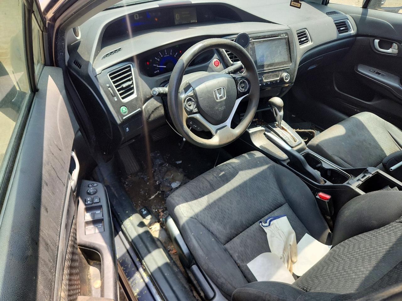 2015 Honda Civic Ex Gray vin: 19XFB2F83FE003679