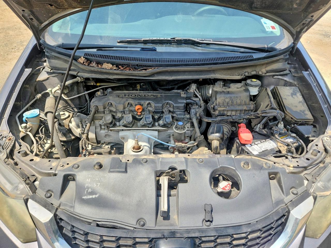 2015 Honda Civic Ex Gray vin: 19XFB2F83FE003679