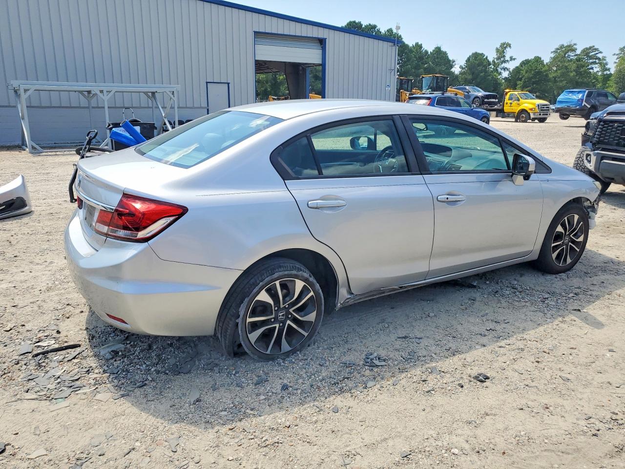 2015 Honda Civic Ex Silver vin: 19XFB2F83FE014178