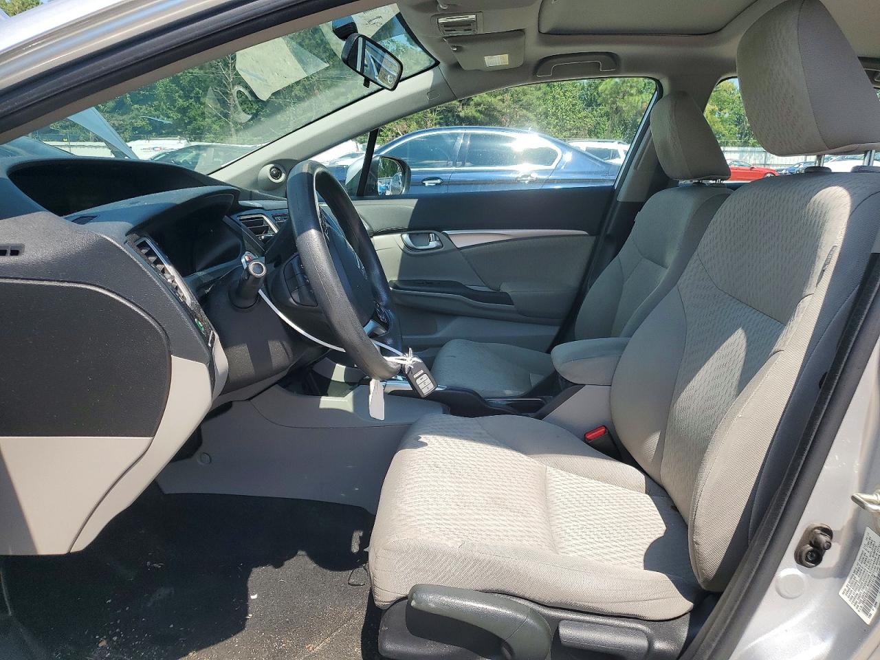 2015 Honda Civic Ex Silver vin: 19XFB2F83FE014178
