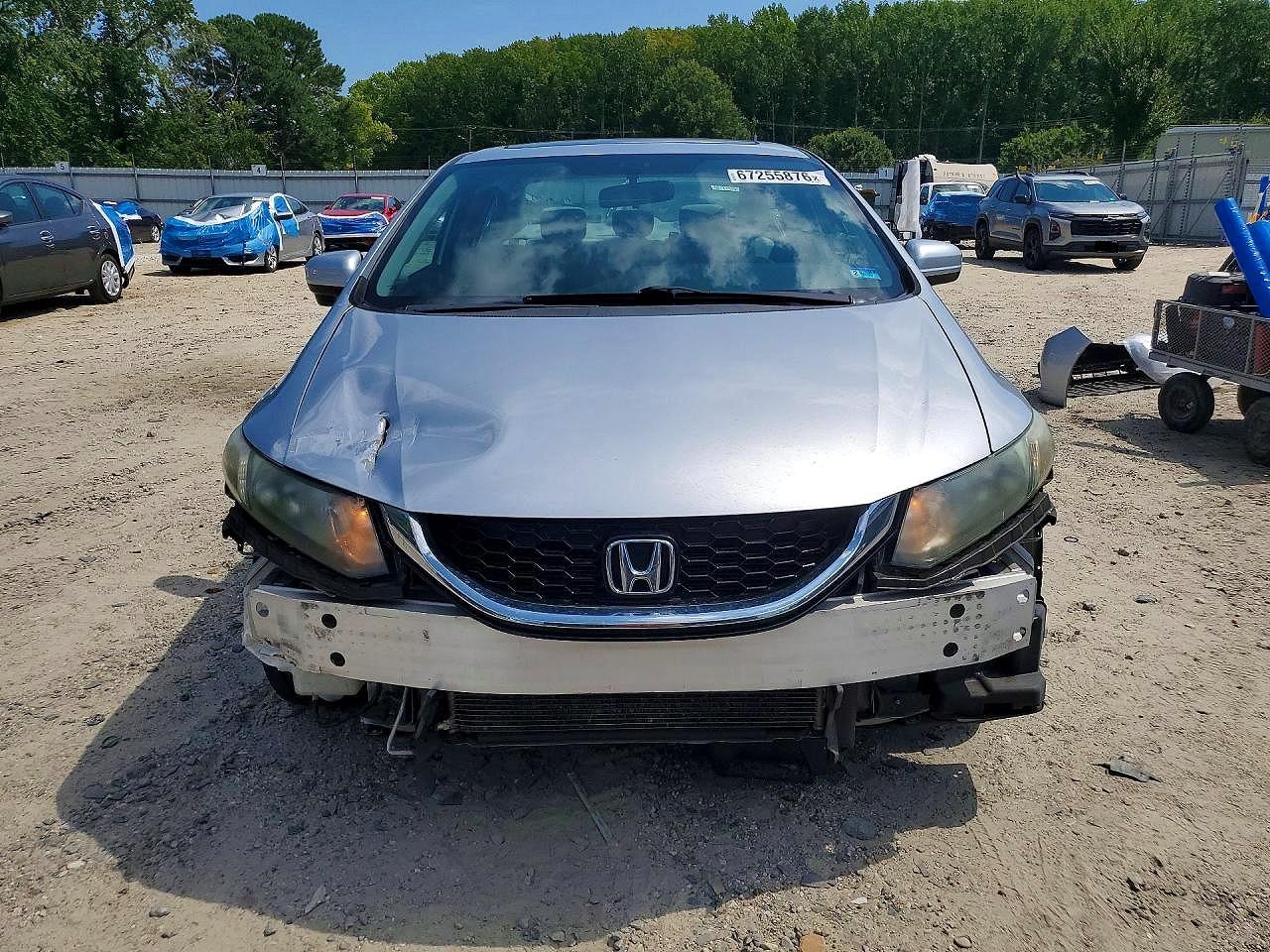 2015 Honda Civic Ex Silver vin: 19XFB2F83FE014178