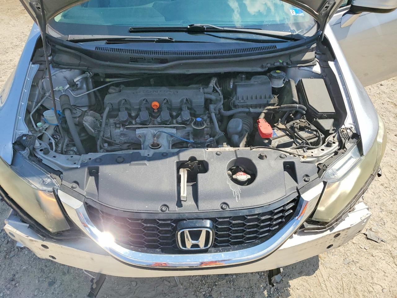 2015 Honda Civic Ex Silver vin: 19XFB2F83FE014178