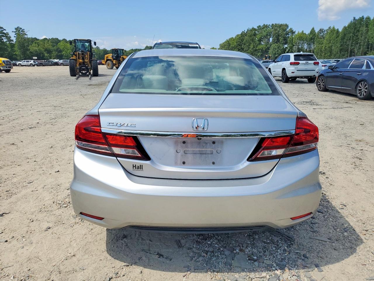 2015 Honda Civic Ex Silver vin: 19XFB2F83FE014178