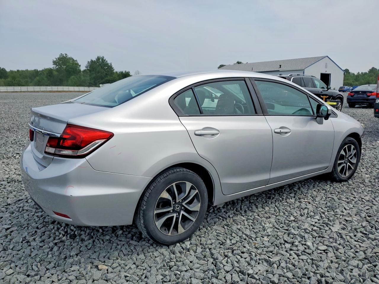 2015 Honda Civic Ex Серебряный vin: 19XFB2F83FE020630
