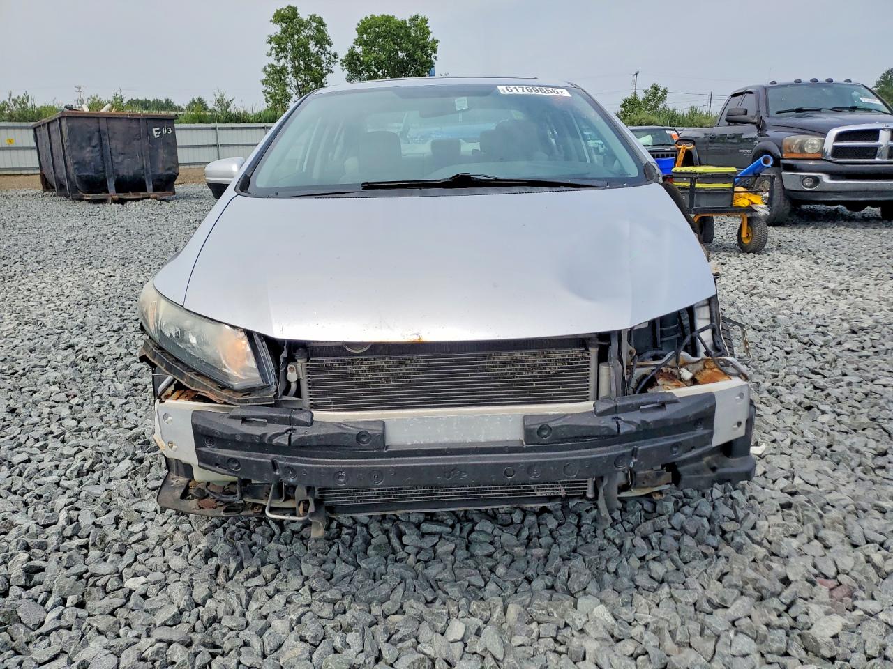 2015 Honda Civic Ex Серебряный vin: 19XFB2F83FE020630